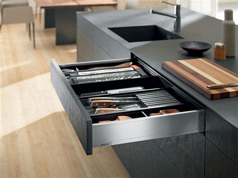 blum stainless steel drawer boxes